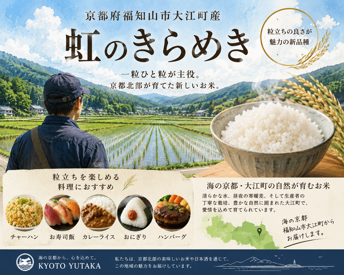 粒立ちの良さが魅力の新しいお米との出会い