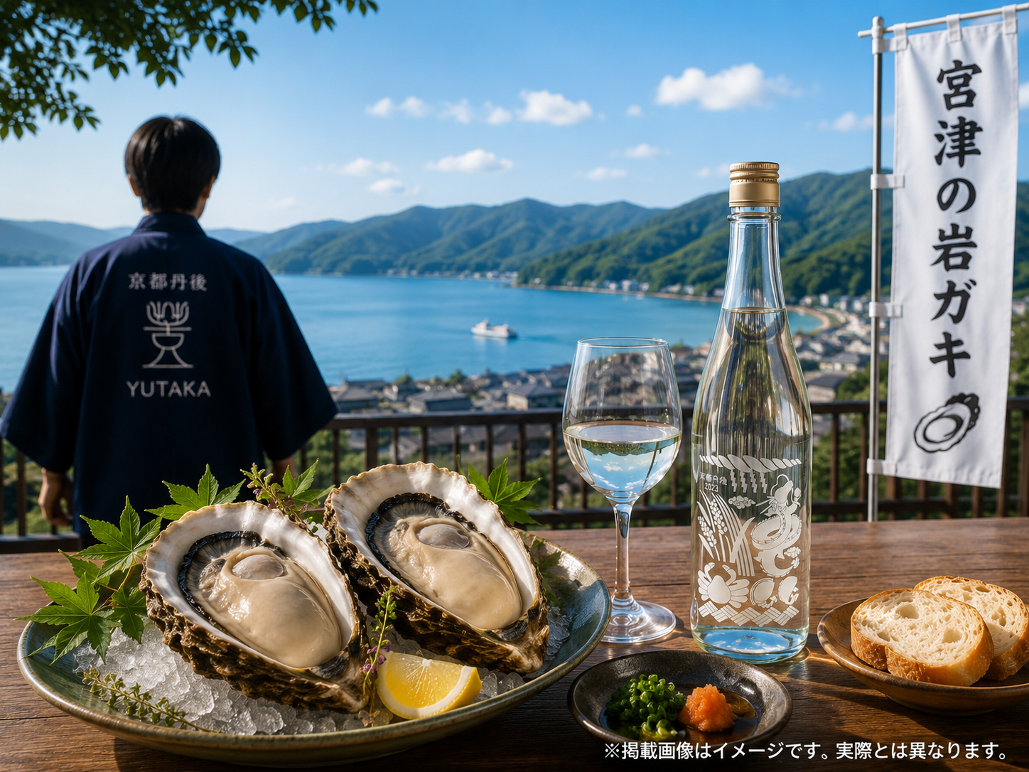 🦪 夏の宮津でしか味わえへん贅沢。旬の「岩ガキ」とYUTAKA🍶