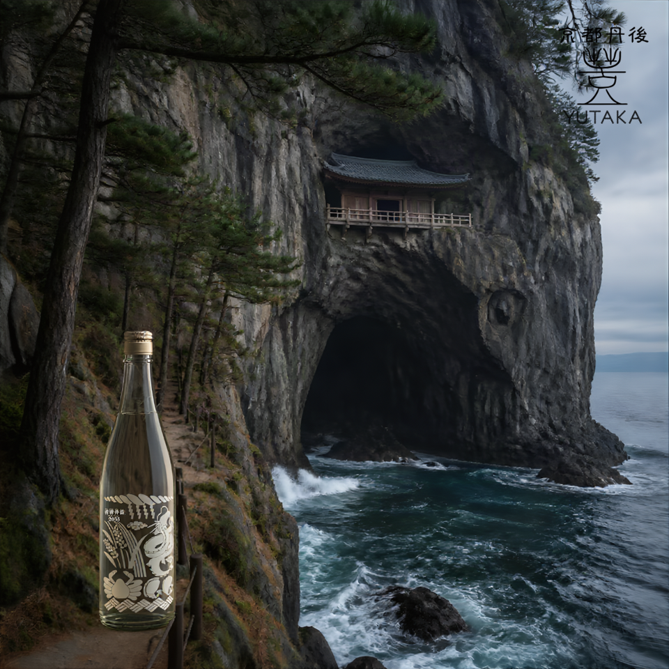 第74話　荒ぶる龍を鎮めた海の洞窟、丹後町「穴文殊」を訪ねてどす｜日本酒YUTAKA(豊)